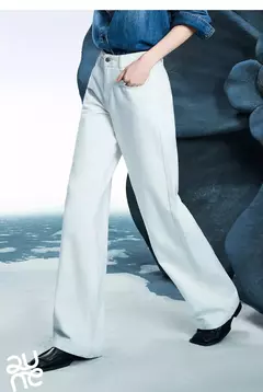 TOYOUTH, pantalones vaqueros de mezclilla para mujer, primavera 20220, nueva pierna ancha de acetato, cintura media baja, pantalones de pierna ancha rectos ajustados