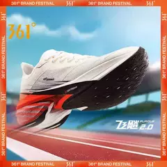 361 grados Furious 2,0 hombres mujeres zapatos deportivos para correr placa de carbono carreras maratón rebote amortiguación zapatillas de deporte masculinas 672432201