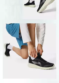 Image of Li-ning hombres LIGHTCLOUD zapatillas para correr transpirables forro cómodo zapatillas deportivas de ocio ARSV037