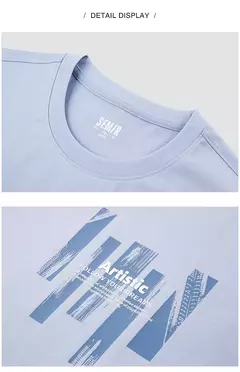 Semir-Camiseta de manga corta para hombre, novedad de verano 20224, colección de estilo urbano para ir al trabajo, Top suave y cómodo de algodón puro estampado - online store