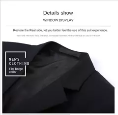 Trajes para hombre, boda, elegante, 3 piezas, 2 conjuntos, chaquetas completas para novio de alta calidad, chaleco, pantalones, Blazers de lujo, ropa Formal 2024 - online store