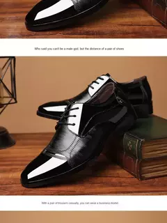 Zapatos de boda Baita para hombre, calzado informal de cuero, Formal, de negocios, talla grande - comprar en línea
