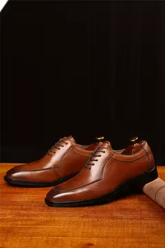 Zapatos informales para hombre, zapatos formales Retro con cremallera para hombre, zapatos informales de oficina y negocios de alta calidad para fiesta y boda