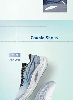Imagen de Li-ning hombres YUEYING 4 zapatos para correr con cojín forro cómodo GCR LOC zapatos deportivos transpirables zapatillas de deporte usables ARHU021