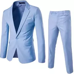 Image of Trajes de boda para hombres Blazers 3 piezas boda negocios 2 conjuntos chaleco pantalones abrigos chaquetas clásicas completas de lujo formales