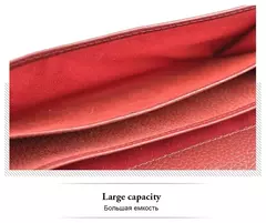 Carteras de diseñador de lujo para mujer, monederos de cuero genuino a la moda para mujer, bolsos de mano brillantes, bolsos largos, cartera, regalo para mujer 2022 - tienda en línea