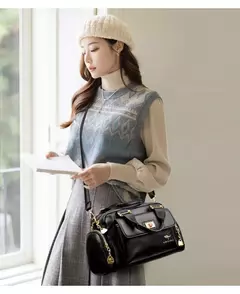 Bandolera de cuero de PU de alta calidad para mujer, bolso cruzado de mano, bandolera para mujer, bolso multibolsillo para desplazamientos diarios - tienda en línea