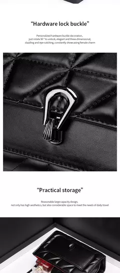Bolso cruzado diagonal con tapa Retro para mujer, bolso bordado acolchado de cuero PU, bolso de hombro con cadena de diseñador de lujo a la moda - tienda en línea