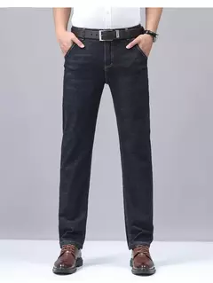 Pantalones clásicos de negocios para hombre, Pantalón de algodón suave y cómodo, informal, elástico, ligero, de lujo, 2024 - Eleganzie