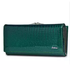 Carteras de diseñador de lujo para mujer, monederos de cuero genuino a la moda para mujer, bolsos de mano brillantes, bolsos largos, cartera, regalo para mujer 2022 en internet