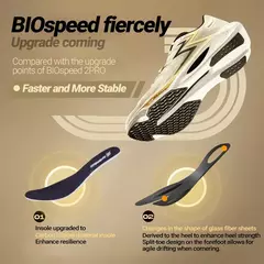 361 grados BIospeed 3,0 PRO zapatillas de correr para hombre deportes profesionales maratón ligero transpirable zapatillas de deporte femeninas 672412208 - tienda en línea