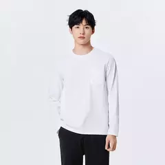 Semir-ropa interior de algodón suave para hombre, cómoda, se puede usar sola, bolsillos íntimos de moda, capa Base informal delgada - buy online