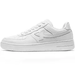 Xtep-zapatos de Skateboarding para mujer, zapatillas antideslizantes para caminar, blancas y negras, duraderas, cómodas, para primavera, 881218319851 - tienda en línea