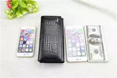 Carteras de diseñador de lujo para mujer, monederos de cuero genuino a la moda para mujer, bolsos de mano brillantes, bolsos largos, cartera, regalo para mujer 2022