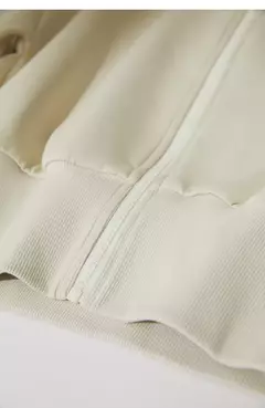 Amii-abrigo corto informal con cremallera para mujer, sudadera holgada de cuello alto, chaqueta deportiva de calle, Otoño, 2024, 12443222 - Eleganzie