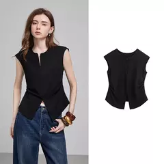 TOYOUTH Camiseta de manga corta para mujer, camisetas nuevas de primavera 2025 8521004 - comprar en línea