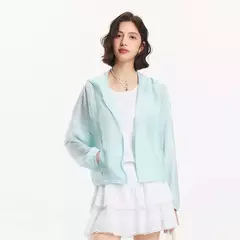 Imagen de Chaqueta Semir para mujer con estampado Floral femenino 2025 nueva chaqueta con capucha de gran tamaño de verano dulce para trajes casuales y de moda