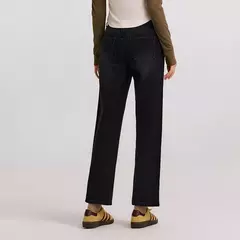 Imagen de Semir-pantalones vaqueros deshilachados para mujer, pantalón holgado de pierna recta, invierno, 2024