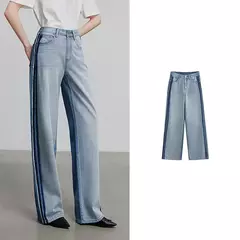 TOYOUTH Mujer Denim Jean 2025 Verano Nuevos pantalones largos 8528027 - tienda en línea