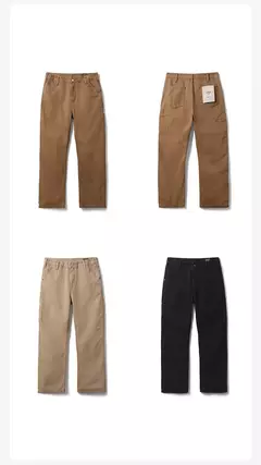 SIMWOOD 2025 primavera nueva suelta Relax 12oz tela de lona pantalones de carpintero hombres lavados Vintage pantalones de alta calidad on internet