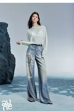 TOYOUTH Mujer Denim Jean 2025 Primavera Nuevos pantalones largos 8518053 - Eleganzie