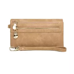 Cartera de Cuero Pulido – Diseño Elegante - Eleganzie