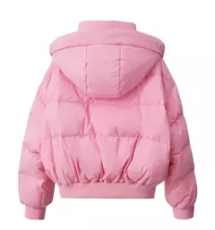 AMII-Chaqueta de plumón minimalista para mujer, Abrigo acolchado con tapa extraíble, grueso y cálido, ropa de moda para invierno, 2024, novedad de 12344192 - Eleganzie