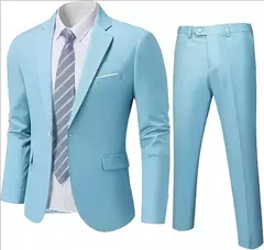 Traje elegante para hombre, boda, 3 piezas, 2 conjuntos, Blazers, chaquetas completas, chaleco, pantalones, moda Formal, abrigos de lujo, traje clásico 2025 on internet