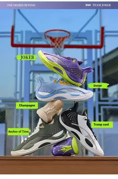 Zapatillas de baloncesto para hombre del equipo Joker de 361 grados CQT rebote estable antideslizante resistente al desgaste zapatillas de combate de alta calidad para hombre 572511105