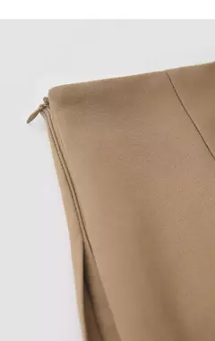 AMII minimalismo Casual faldas cortas mujeres alta Rase 2024 otoño nueva moda viajero señora chaqueta recta falda acampanada 12343035