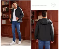 Image of ICEbear 2024 Chaqueta de hombre Chaqueta corta de primavera Chaqueta deportiva fina con capucha para hombre MWC4105I