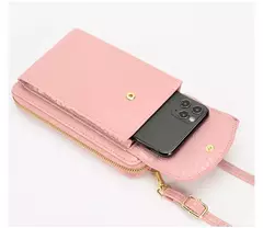 Bolso de mujer, bolsos de hombro, bolsos de mujer, cartera, tarjetero, bolso de mensajero, monedero con patrón de cocodrilo, bolso para teléfono móvil