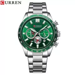 Reloj Cronógrafo Deportivo de Acero Inoxidable – Precisión y Estilo - Eleganzie