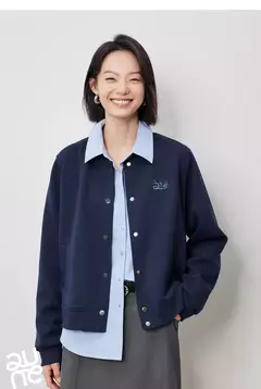 TOYOUTH-Blusa para mujer, camisa de otoño 2024, nueva pintura al óleo multicolor, cuello vuelto, camisa bordada de manga larga, Tops blancos - Eleganzie