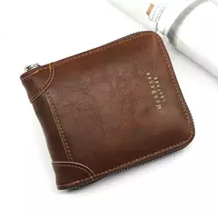 Cartera de Cuero PU con Tarjetero – Diseño Moderno en internet