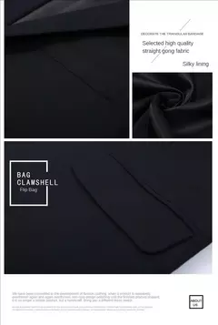 Imagen de Traje elegante para hombre para boda, 3 piezas, 2 conjuntos, Blazers, chaquetas completas, chaleco, pantalones, abrigos de lujo a la moda, traje clásico Formal 2025