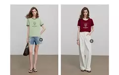 TOYOUTH, camiseta de manga corta para mujer, camisetas nuevas de primavera 2025 GT 5210002 - comprar en línea