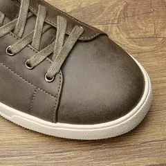 Zapatos informales para hombre, zapatos de cuero cómodos a la moda de marca 2025 - tienda en línea
