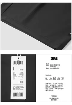 Semir pantalones cortos informales de longitud media para hombre, nueva versión de verano 20224, pantalones cortos que absorben la humedad, de secado rápido y fáciles de cuidar