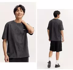 Semir-Camiseta de manga corta para hombre, nueva versión de verano, Top artístico de algodón puro con estampado completo, ropa informal 2024 - Eleganzie