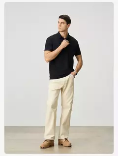 SIMWOOD 2025 novedad de verano Regular Fit 230gsm sensación fresca Sorona Piqué tela Polo camisas hombres camisetas casuales inteligentes Tops - tienda en línea