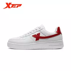 Xtep-zapatos de Skateboarding para mujer, zapatillas antideslizantes para caminar, blancas y negras, duraderas, cómodas, para primavera, 881218319851 - comprar en línea