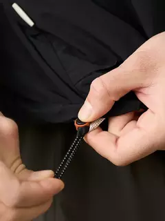 SIMWOOD 2025 Primavera Verano de gran tamaño fino ligero al aire libre chaquetas con capucha ocultas hombres chaqueta de tela arrugada