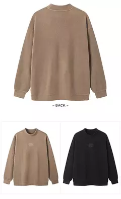 Semir-ropa interior de Cuello medio alto para hombre, cómoda, Extra suelta, forro Polar, capa Base cálida, a la moda - Eleganzie