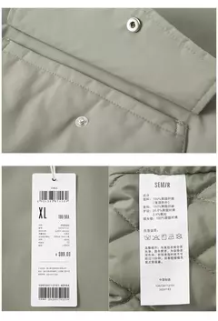Semir-Chaqueta acolchada de algodón para hombre, chaqueta de piloto gruesa de invierno, ropa acolchada de algodón de tres resistentes, novedad de 2024 on internet