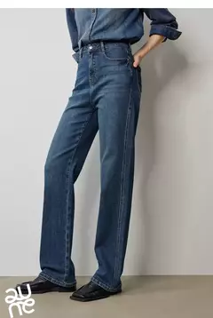 TOYOUTH-pantalones vaqueros de mezclilla para mujer, Vaqueros largos de cintura alta con forma de pera lavada a la piedra, novedad de otoño, 2024 en internet