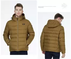 ICEbear-Chaqueta corta acolchada para hombre, abrigo informal a prueba de viento para exteriores, MWD3013I, novedad de invierno, 2023 on internet