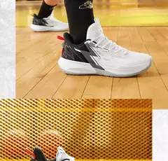 Zapatillas de baloncesto para hombre, deportivas masculinas resistentes al desgaste, antideslizantes, con amortiguación de entrenamiento real, 361 grados, BIG3 3,0 en internet
