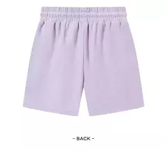 Semir-pantalones cortos deportivos de punto para mujer, Pantalón de pijama informal, holgado, a la moda, para verano - Eleganzie