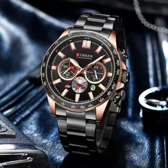Reloj Cronógrafo Deportivo de Acero Inoxidable – Precisión y Estilo - comprar en línea
